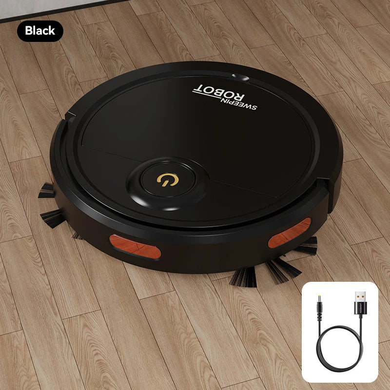 3-in-1 Fully Automatic Sweeper Suction Mopping Sweeping Machine Charge USB Intelligent Kitchen Home Cleaning Robots 2026 New