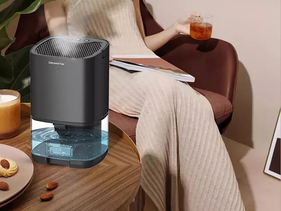 Electric Dehumidifier Moisture Absorbers Air Dryer With 1000ml Water Tank  Air Home Dehumidifier For Basement Bathroom Wardrobe