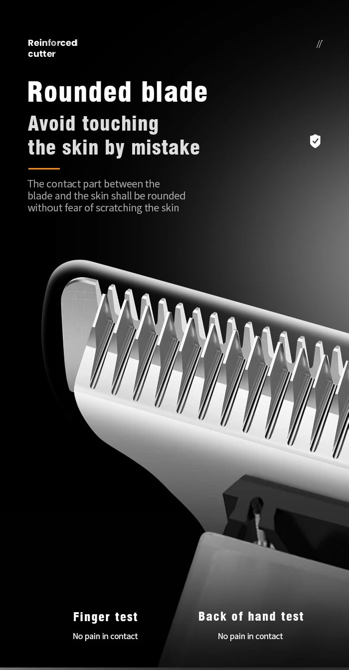 Original Kemei Barber Hair Trimmer Professional Electric Beard Hair Clipper Rechargeable Lithium Haircut Machine For Men