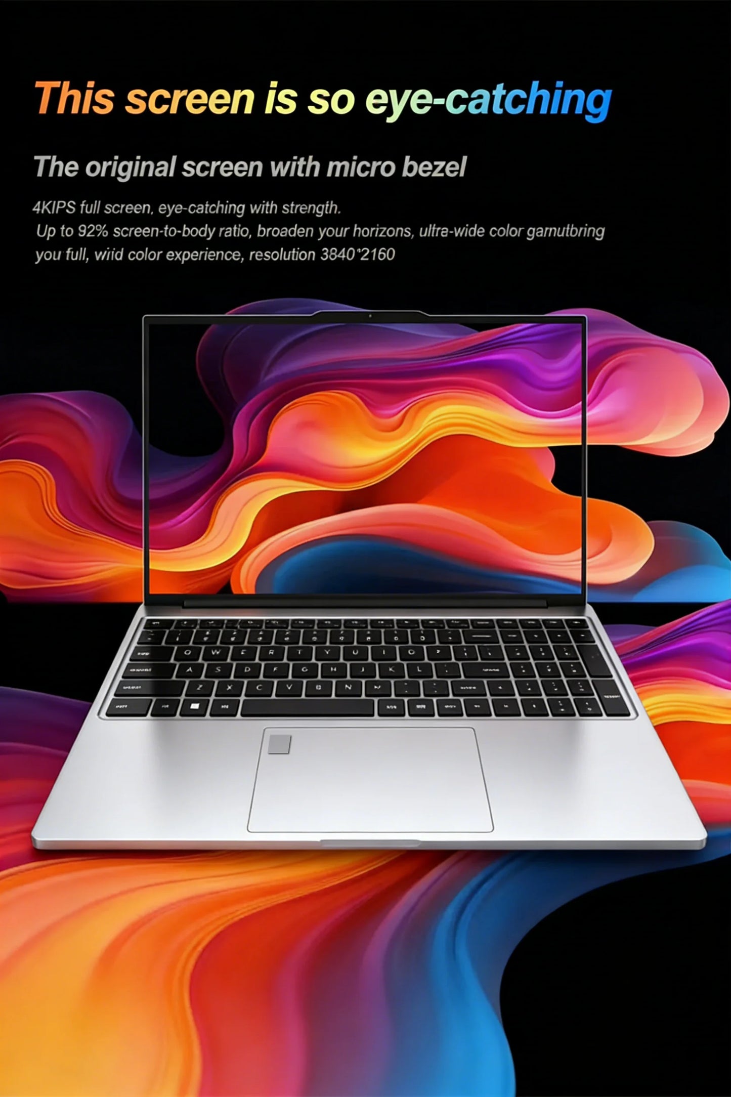 2026 15.6 Inch Intel Core i9 10980HK Gaming Laptop 16GB RAM 1TB SSD Windows 11 Pro Portable Notebook PC for Office Study Gamer