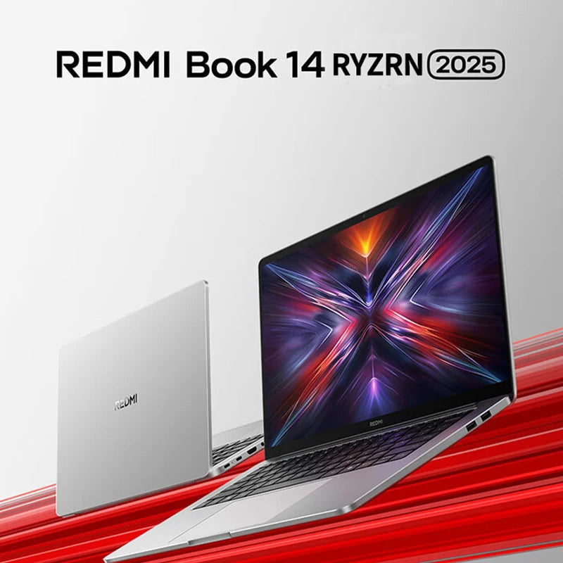 Xiaomi Laptop Redmi Book 14 2025 Ryzen 7-7735H/R5-7535H Radeon 680M/660M RAM 16GB 512GB SSD 14-inch 60Hz Screen Notebook Slim PC