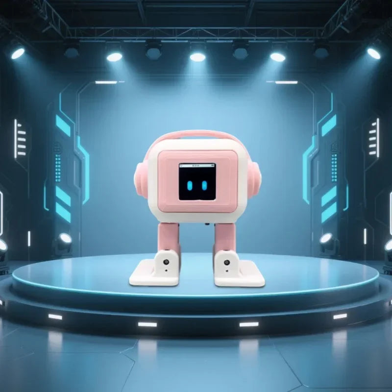 2026 Emo AI Desktop Robot Companion | Features voice interaction, facial recognition, music playback, and dancing capabilities