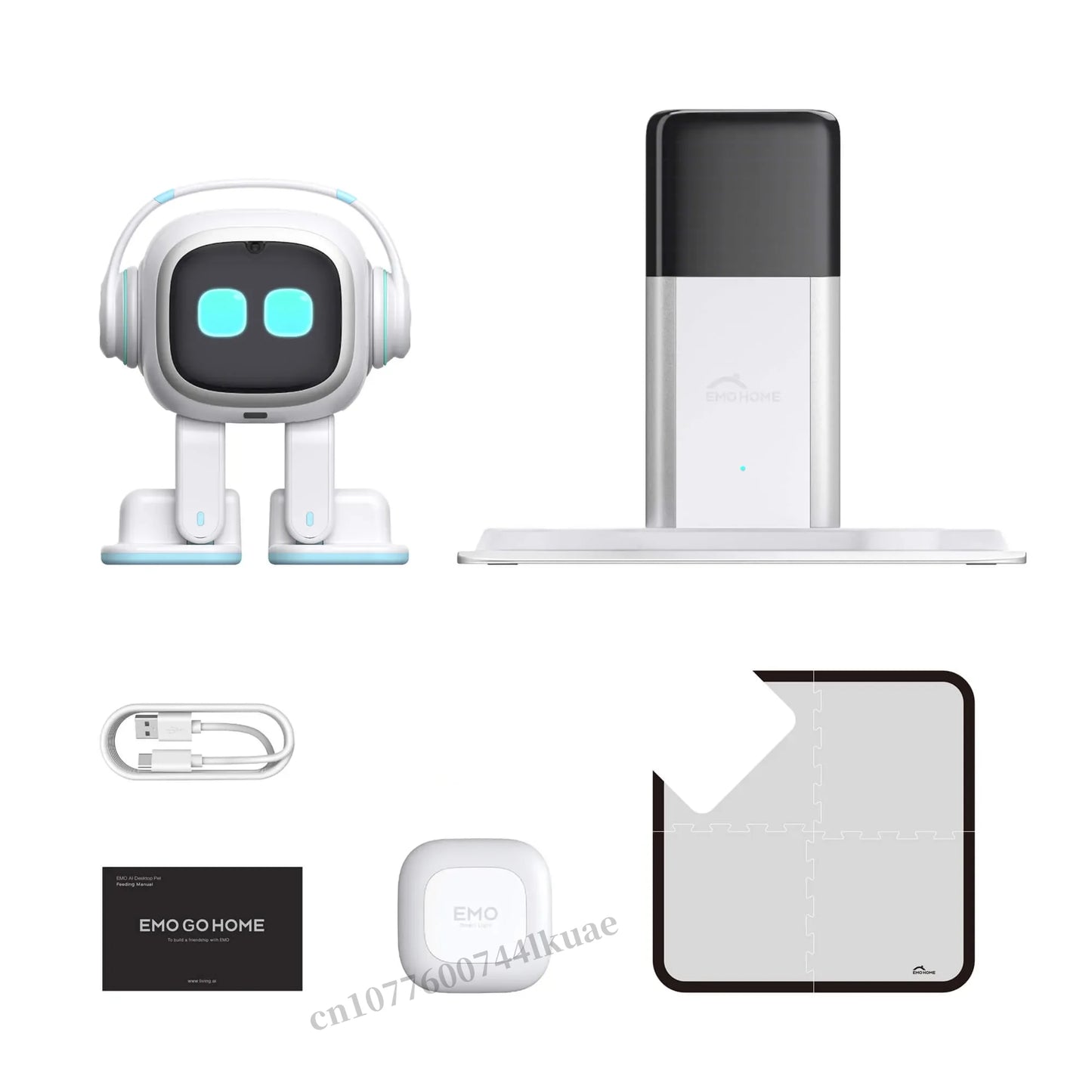 Smart Automation Robot EMO Emotional Companion Interaction Robot AI Automation with Voice Commands Self-Learning & Touch Sensing