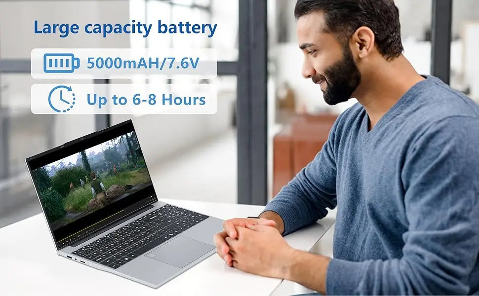 New 15.6" Laptop Computer Intel Core i9 10980HK/9900U Windows 11 PC Gamer 16GB RAM 1TB SSD Fingerprint Unlock Gaming Notebook PC