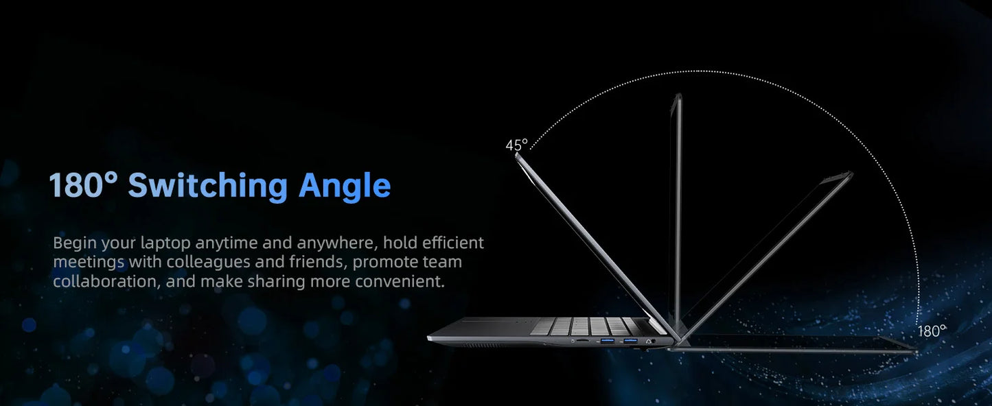 ACEMAGIC 18.5-Inch 4300U/N150 Business Laptop 16GB DDR4 512GB SSD 180° Opening 3.6GHz Long Battery Life Metal Shell WiFi 5 BT5