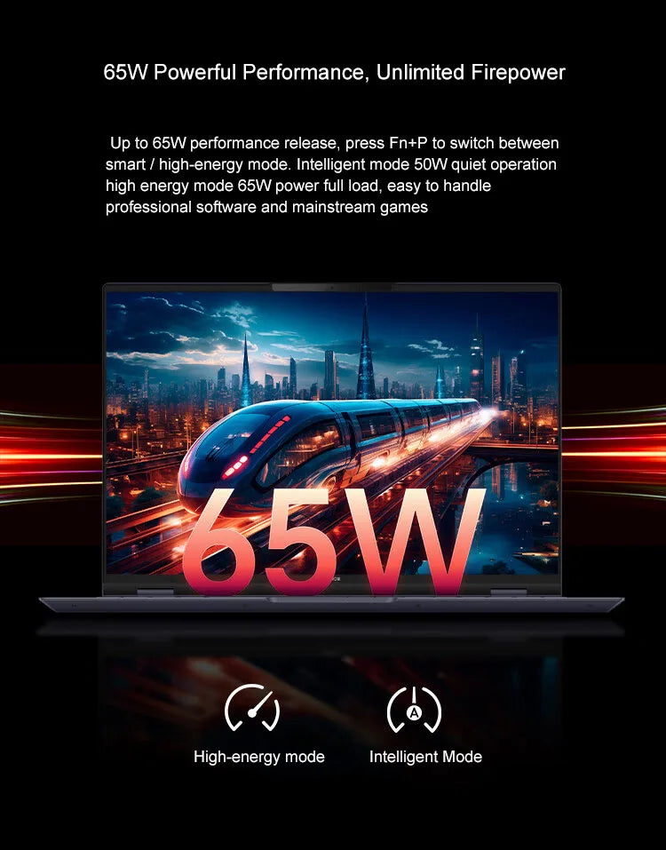 Honor Laptop MagicBook Pro 16 16-inch 2024 Intel Core Ultra5 16GB/24GB 1TB/2TB 165Hz 3K high-brush gaming screen laptop