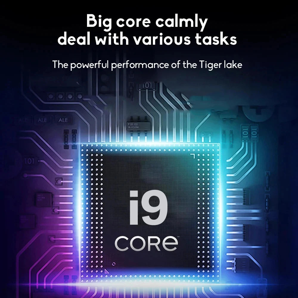 NEW Intel Core i9-10980HK laptop 16GB RAM 1/2TB SSD Portable laptops 14.1-inch Windows 11 Por Notebook computer Office Gaming