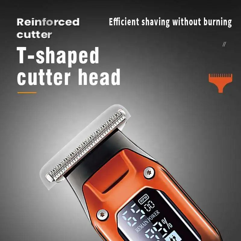 Original Kemei Barber Hair Trimmer Professional Electric Beard Hair Clipper Rechargeable Lithium Haircut Machine For Men