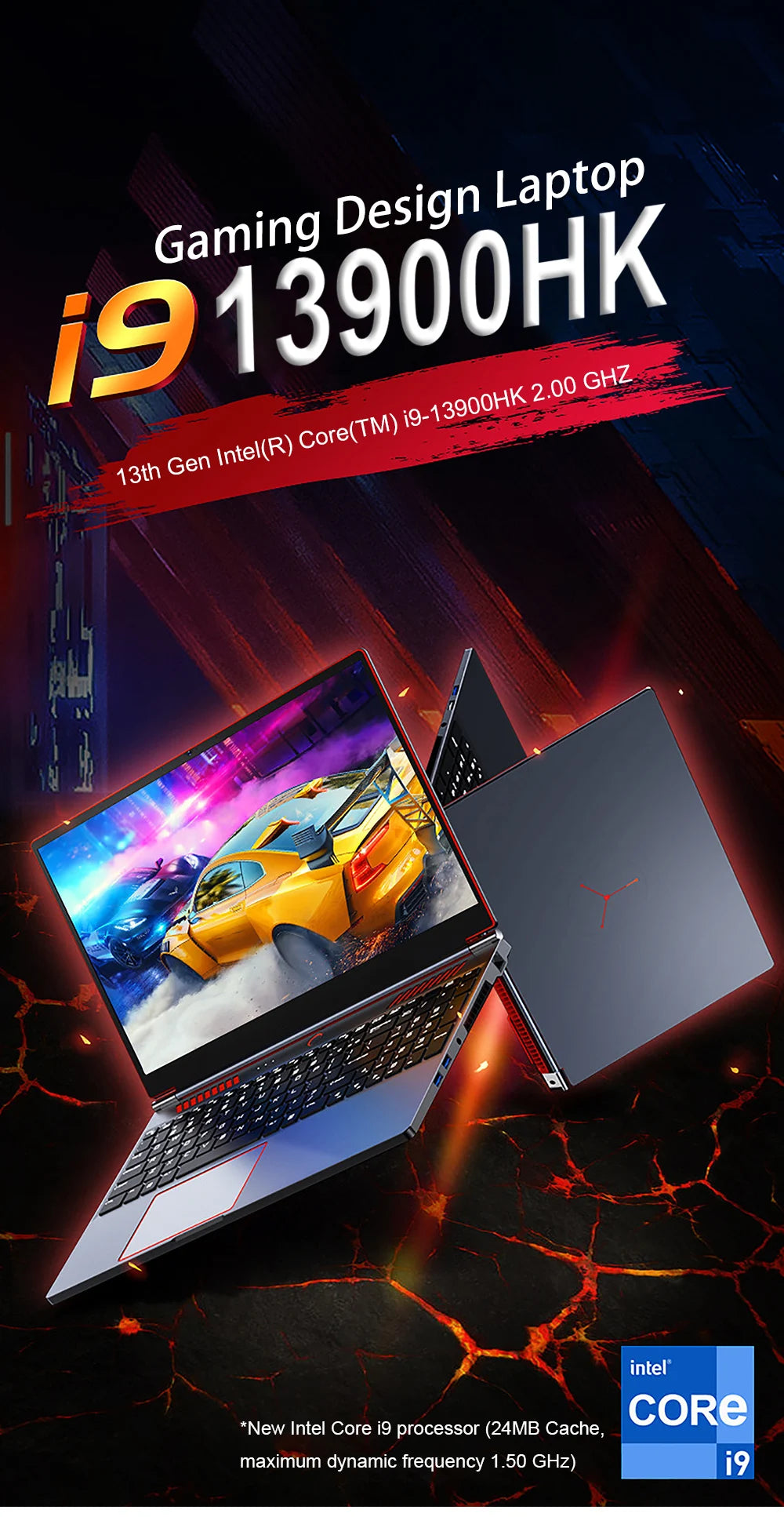 S6 laptop gamer Intel Core i9-13900HK RTX4050 6G 16.1 Inch 4800mah gaming laptop fingerprint DDR5 144 Hz lightweight laptops