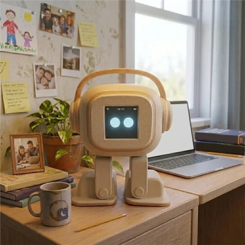 BTLIFE-EMO Robot Singing Dancing AI Chatbot Robot Smart Emotion Perception Emoji Display Touch Interaction AI Companionship Pet