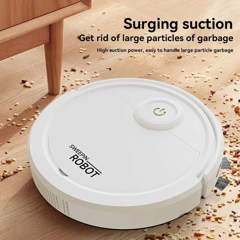3-in-1 Fully Automatic Sweeper Suction Mopping Sweeping Machine Charge USB Intelligent Kitchen Home Cleaning Robots 2026 New