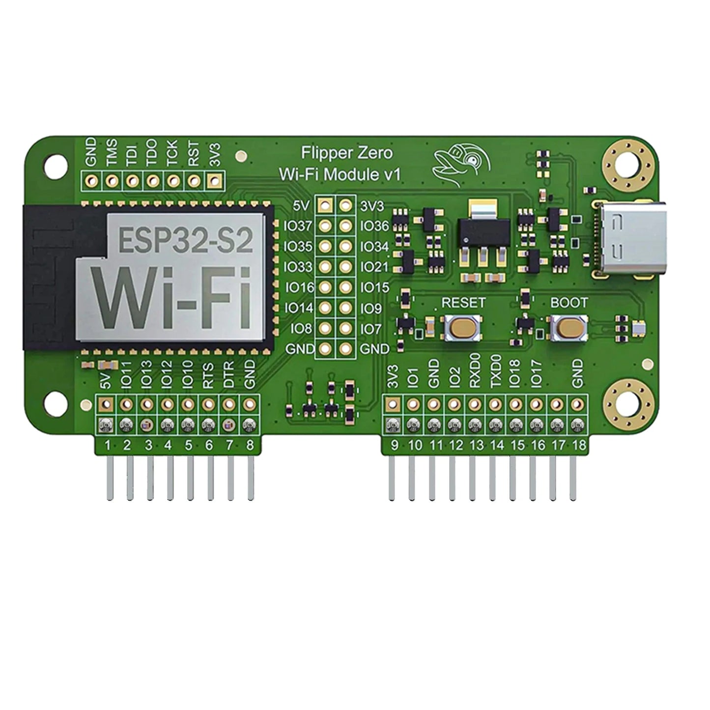 Flipper Zero Wi-Fi Devboard with Pre-Installed Marauder Firmware, ESP32-S2 Chipset for Wireless Penetration Testing, SSID