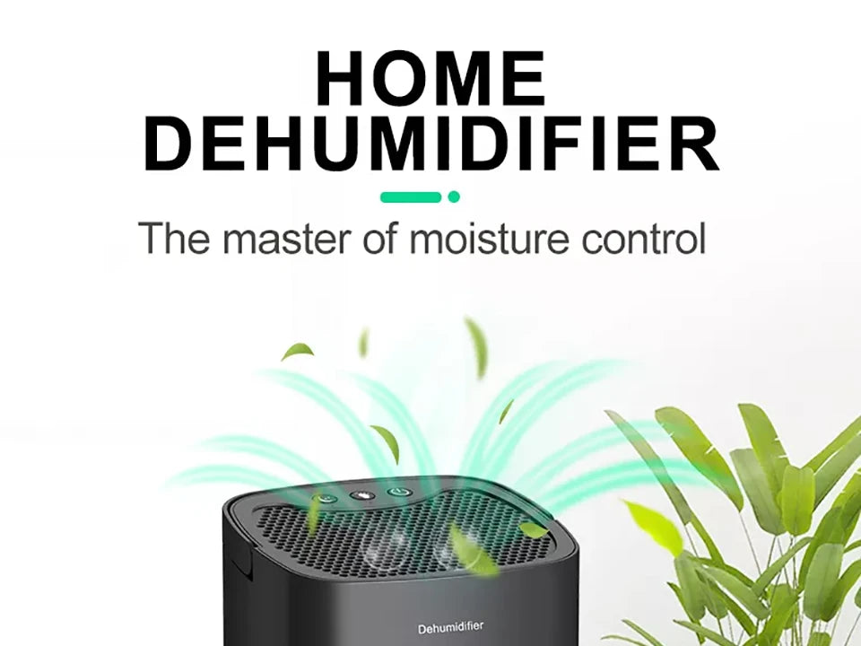 Electric Dehumidifier Moisture Absorbers Air Dryer With 1000ml Water Tank  Air Home Dehumidifier For Basement Bathroom Wardrobe