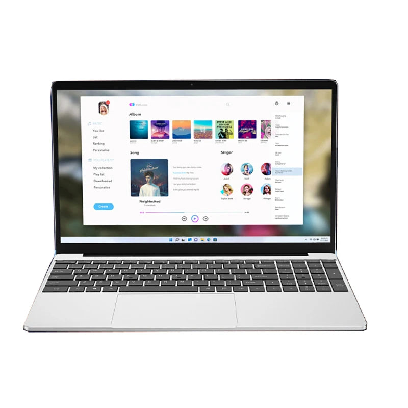 2026 Cheapest 15.6 inch Windows 11 Notebook Laptop 8GB/ 16GB RAM 1TB/512GB/256GB SSD Fingerprint Unlock Gaming Computer