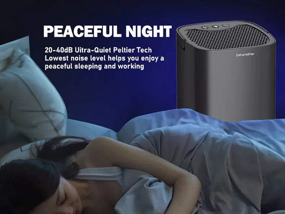 Electric Dehumidifier Moisture Absorbers Air Dryer With 1000ml Water Tank  Air Home Dehumidifier For Basement Bathroom Wardrobe