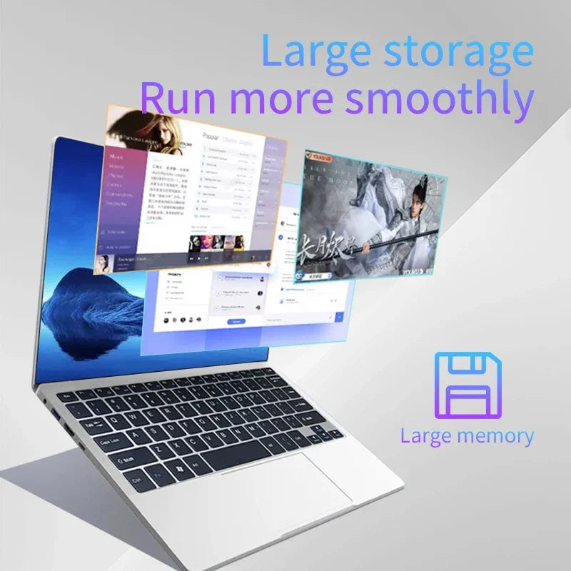 11.6-Inch 2-in-1 Touchscreen Intel Laptop Tablet Windows 11 Pro 8GB DDR4 RAM 128GB/256GB/512GB SSD  Portable Study Computer