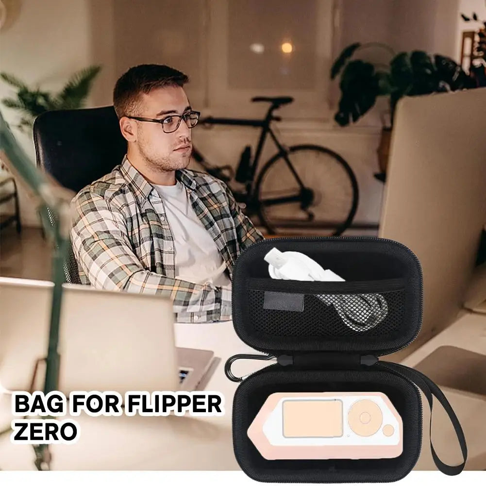 Flipper Zero Storage Bag - EVA Carrying Case, Protection Storage Box For Flipper Zero Handheld Game Console Accessories