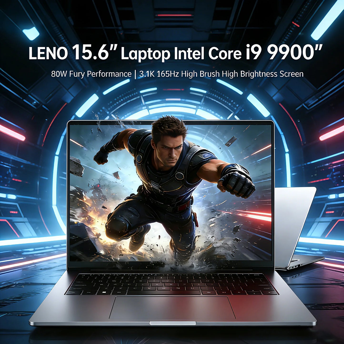 LENO 15.6" Laptop Intel Core i9 9900 32GB 1TB/2TB 1920*1080HD Windows 11 Gaming Computer PC Gamer office Ultra Slim Notebook