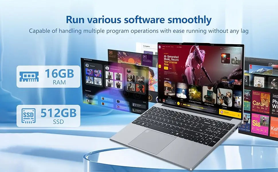 Intel i9 Laptop Computer Windows 11 Fingerprint UnIock Notebook Pc Intel i9 10980HK/9900U 16GB RAM 1TB SSD Office Gaming Laptop
