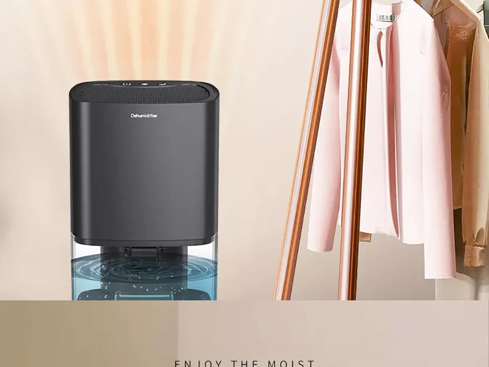 Electric Dehumidifier Moisture Absorbers Air Dryer With 1000ml Water Tank  Air Home Dehumidifier For Basement Bathroom Wardrobe