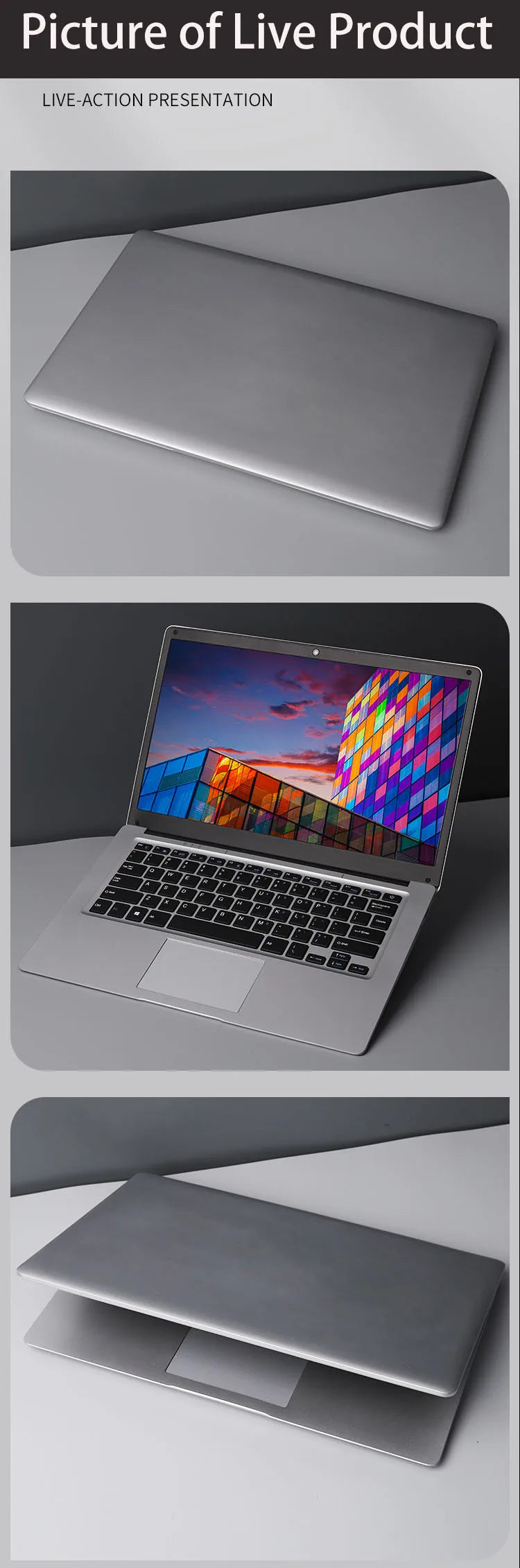 GMOLO 14 Inch Slim Laptop Notebook 6GB RAM M.2 SSD 64GB/128GB/256GB/512GB Cheap Windows 10 Computer
