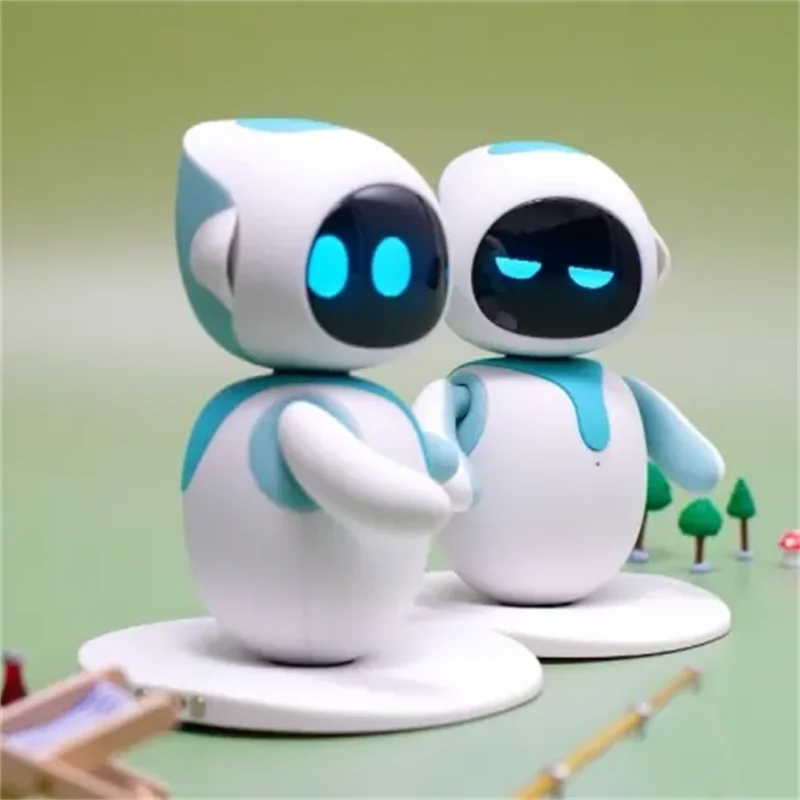 Eilik AI Smart Robot with Emotional Interaction Cute Blue/Pink Multiple Modes