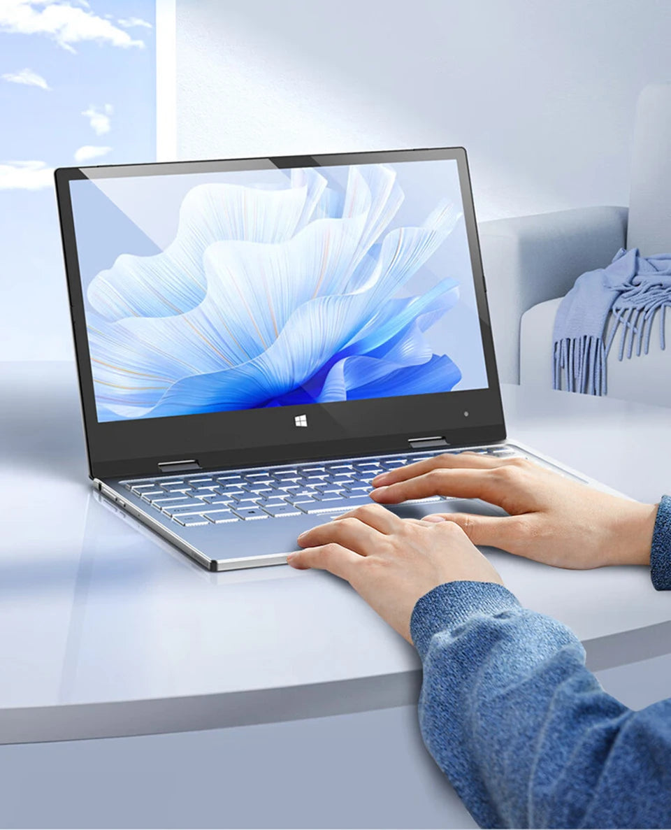 2 in 1 Laptop Computer Touch Screen 11.6" Intel Core i7-8500Y 8GB 1TB 2TB SSD Windows 11 Office Portable PC 360° Flip Notebook