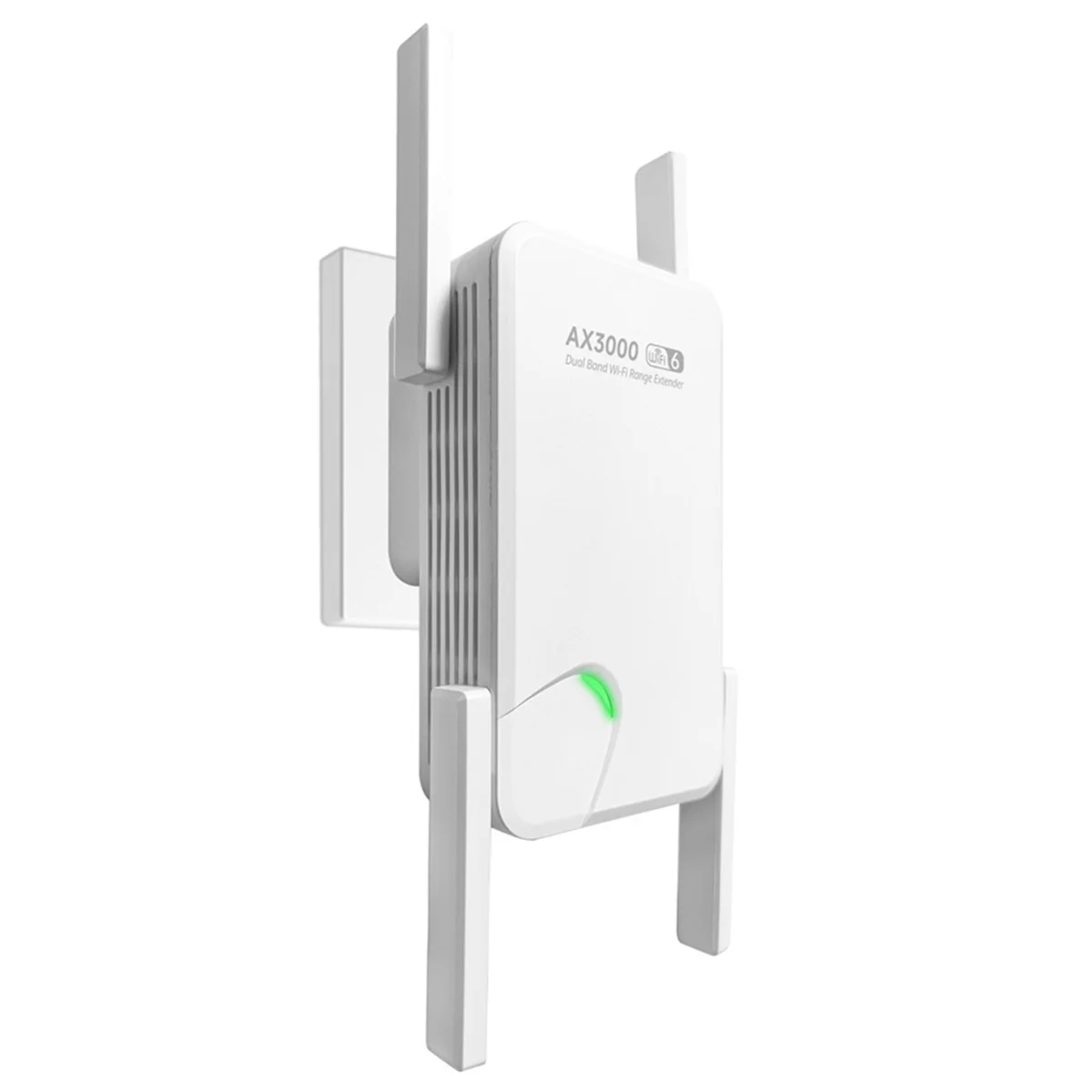 N18R AX3000 WiFi Repeater Dual Band 2.4Ghz/5GHz Wireless WiFi Extender Wi-Fi Signal Amplifier Wireless AP Transmit US Plug