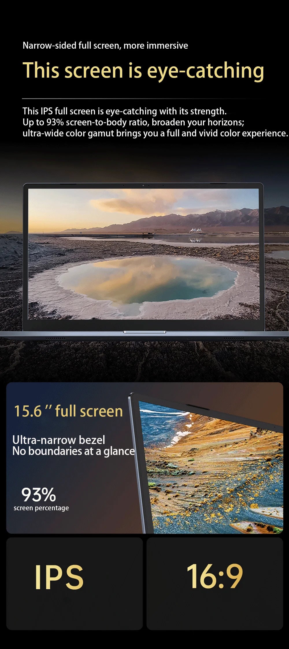 15.6 Inch Laptop Intel Core i9-12900H/i7-1255U Windows 11 Por 2*DDR4 64GB 2*M.2 2TB SSD Ultrabook Computer Fingerprint Unlock