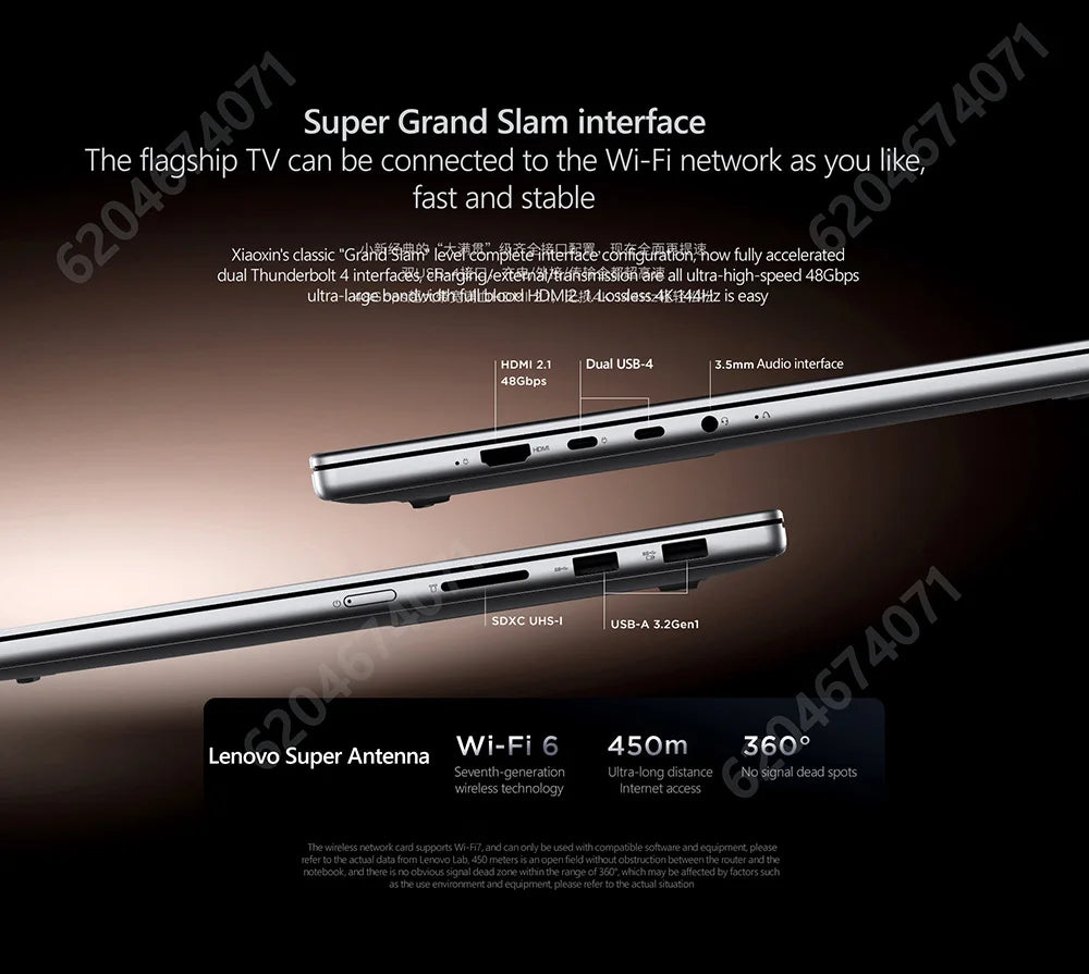 Lenovo Xiaoxin Pro16GT  AI9 H 365/ Xiaoxin Pro16GT 2026 AI9 H 465 32GB 1TB 16inch 2880x1800 120Hz