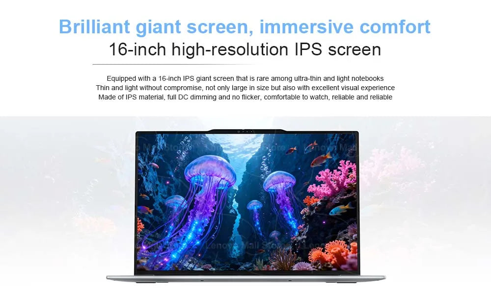 Lenovo NEW 2025 Lecoo Air 16 Ultra5 125H 32G+1T 16-Inch 2.5K 120Hz IPS Screen