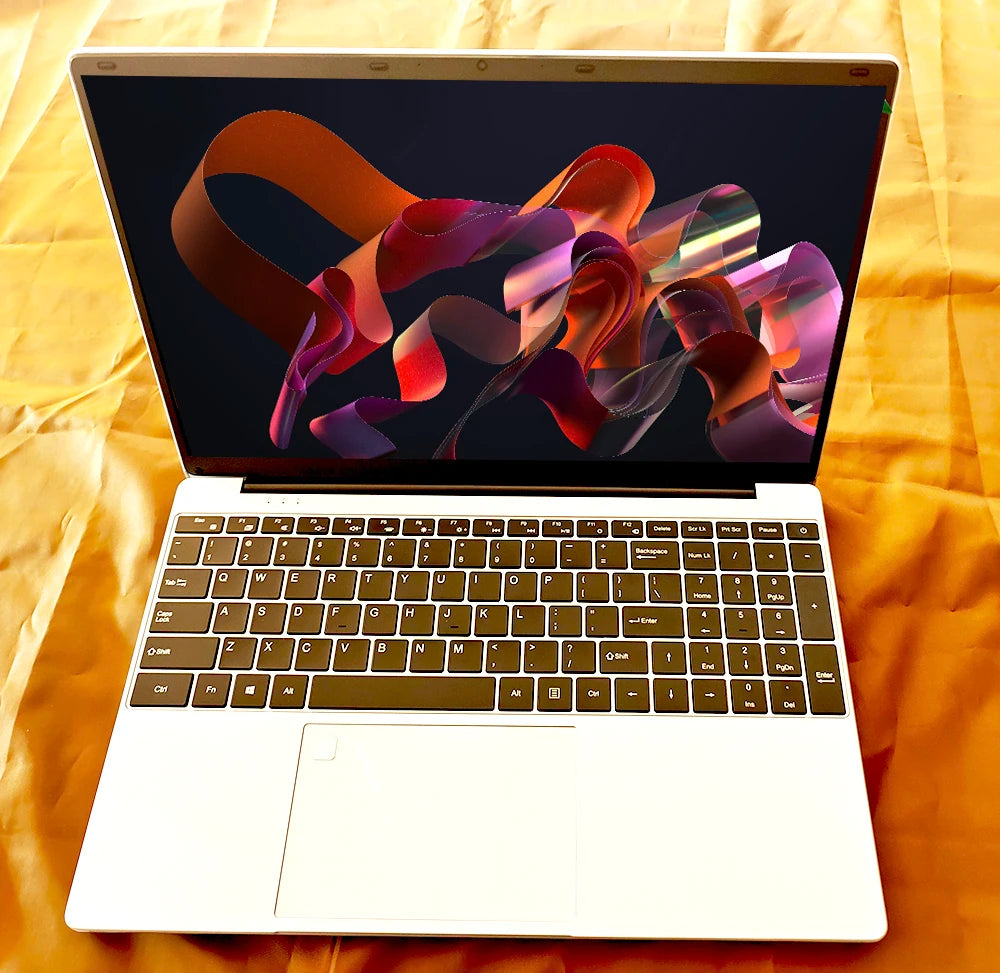 2026 Cheapest 15.6 inch Windows 11 Notebook Laptop 8GB/ 16GB RAM 1TB/512GB/256GB SSD Fingerprint Unlock Gaming Computer