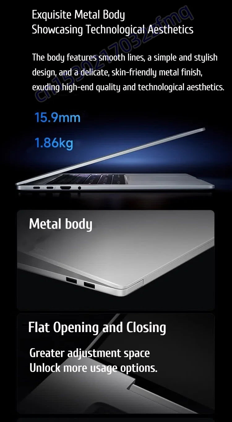 Xiaomi Laptop RedmiBook Pro 16 Core Ultra 5-125H ARC Graphics 16GB 1TB SSD 16-inch 2.5K 120Hz Screen Pc