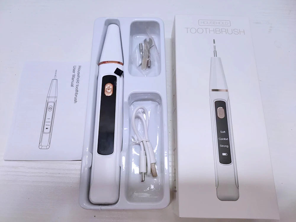 Dental Scaler For Teeth Tartar Remover Electric Teeth Cleaner Tooth Calculus Plaque Remover Ultrasonic Dental Stone Removal
