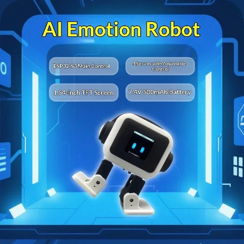 Best-Selling AI EMO Robot ESP32-S3 Intelligent Interactive Chat And Dance Emotional Partner Intelligent Robot 2026 New Best-Sell