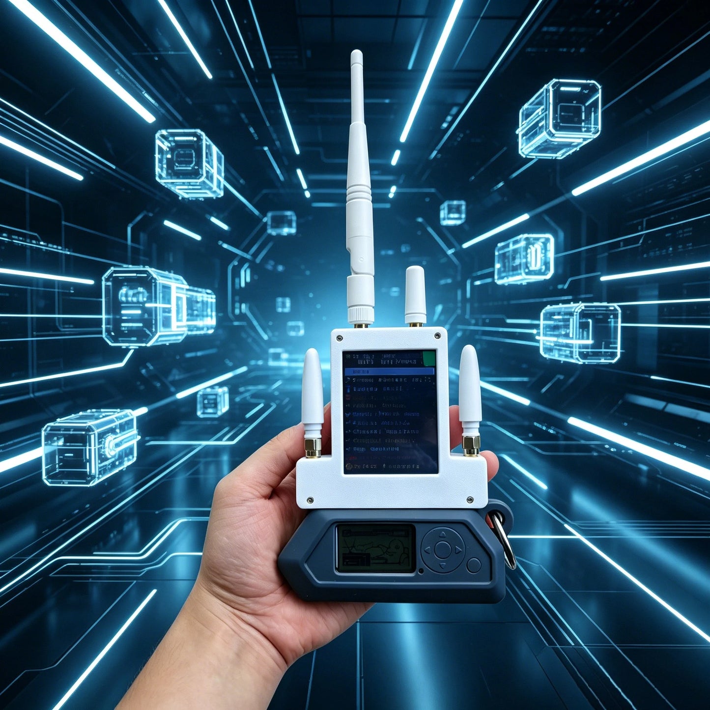 Portable FLIPPER ZERO All‑in‑One 5G Development Board 2.4G/5G WiFi Bluetooth 433MHz GPS 800mAh Battery