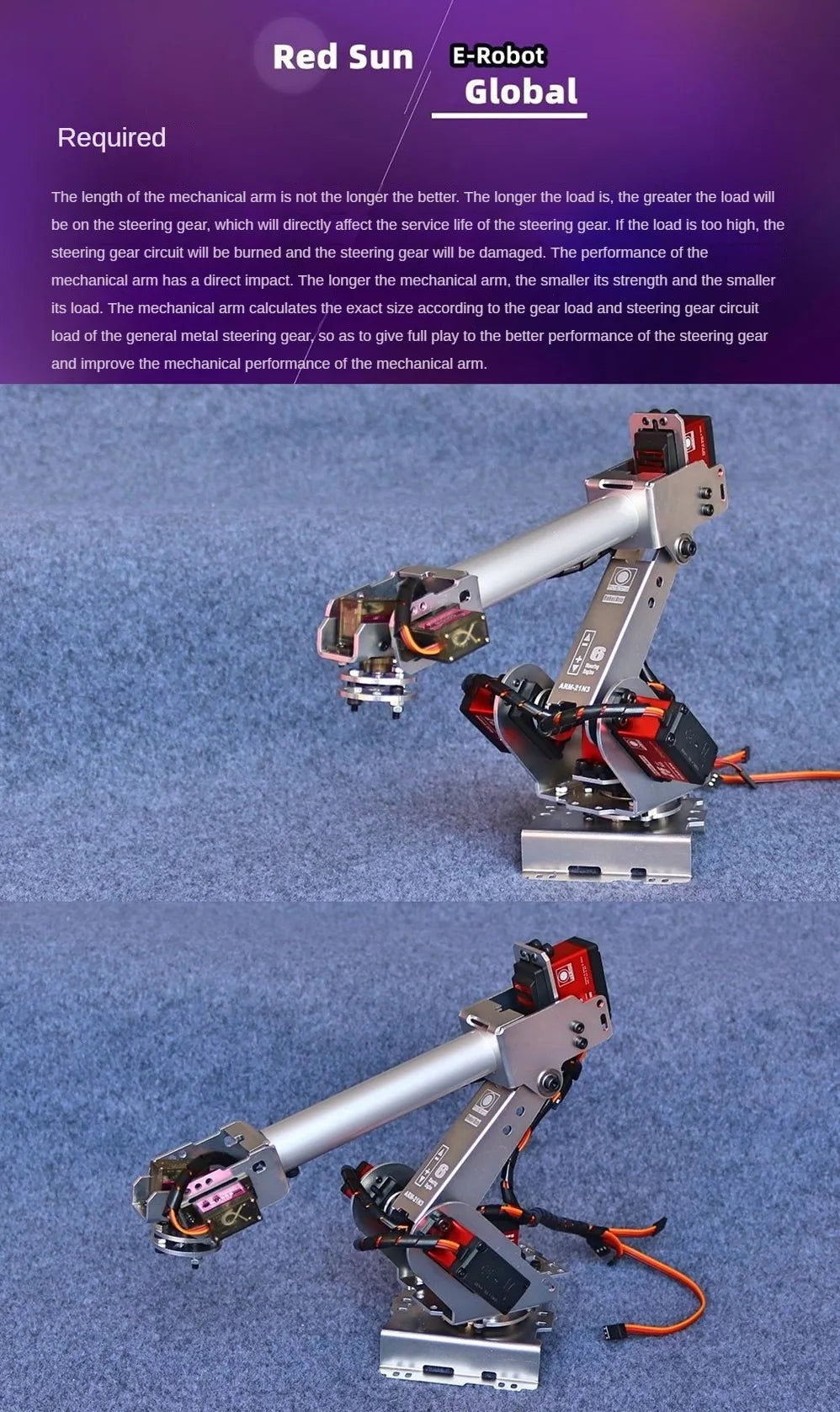 6 DOF Robot Arm Industrial Robotic Arm With 20KG/25Kg Digital Servos For Raspberry For Arduino Robot DIY kIT  Programmable Robot