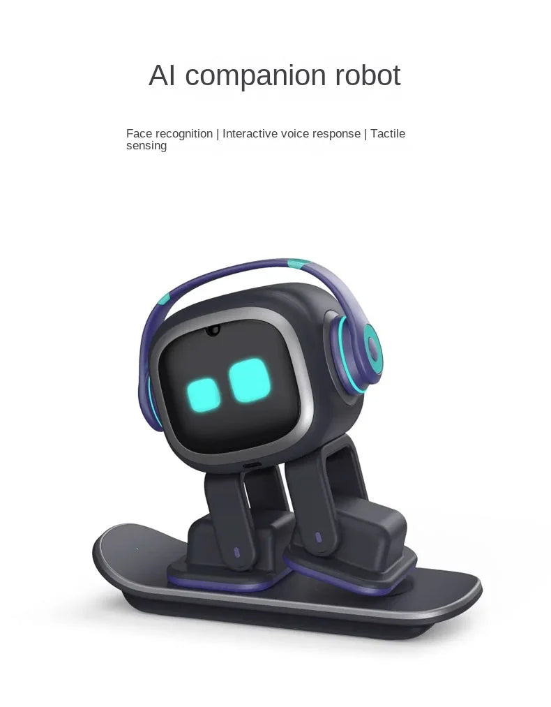 Smart Automation Robot EMO Emotional Companion Interaction Robot AI Automation with Voice Commands Self-Learning & Touch Sensing