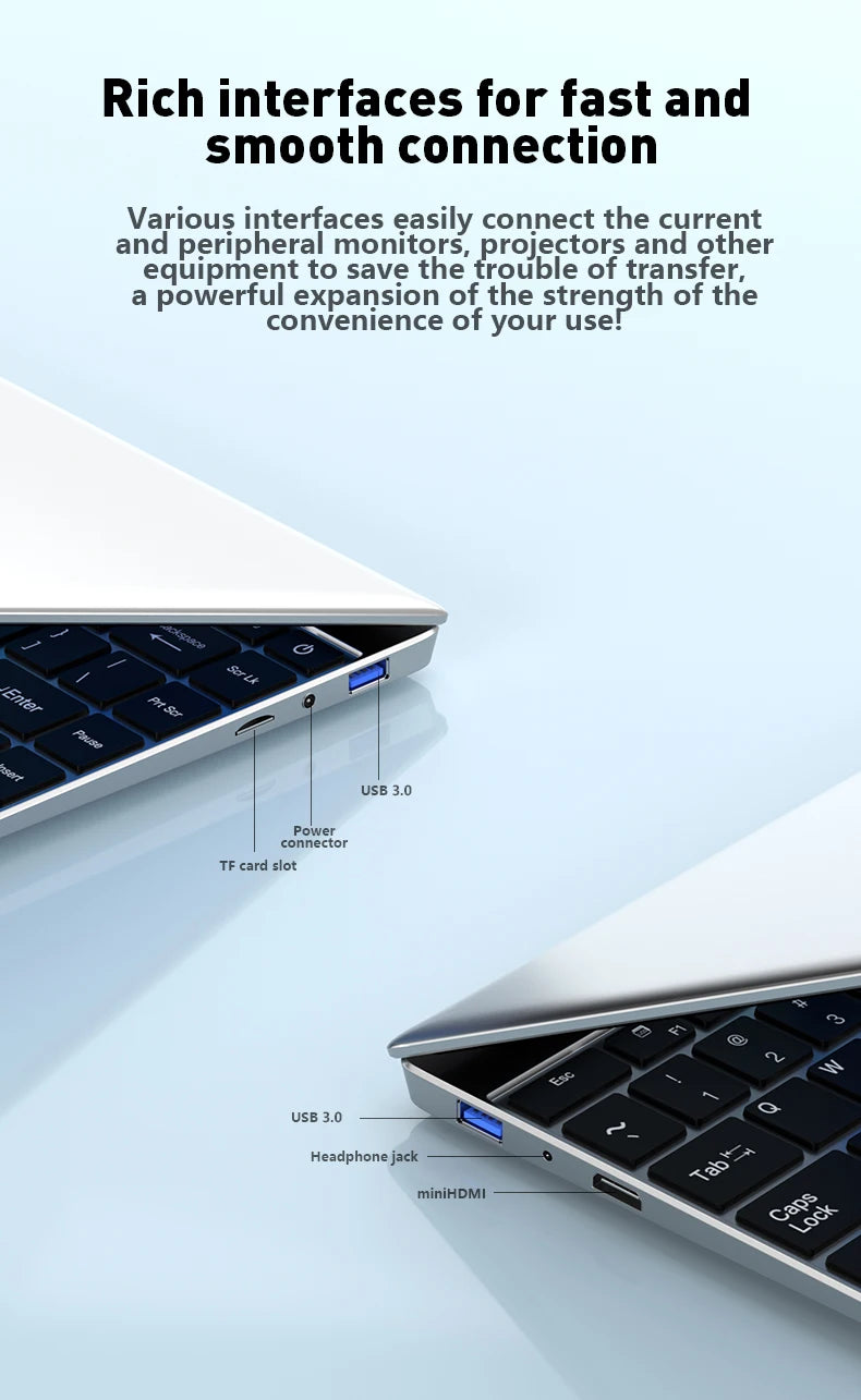 LENO 15.6" Laptop Intel Core i9 9900 32GB 1TB/2TB 1920*1080HD Windows 11 Gaming Computer PC Gamer office Ultra Slim Notebook