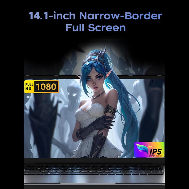 2026 14.1" Laptop Gaming Computer Intel Core i9 10980HK Windows 11 Pro 16GB DDR4 1TB SSD Gamer PC Notebook Computer Laptops PC