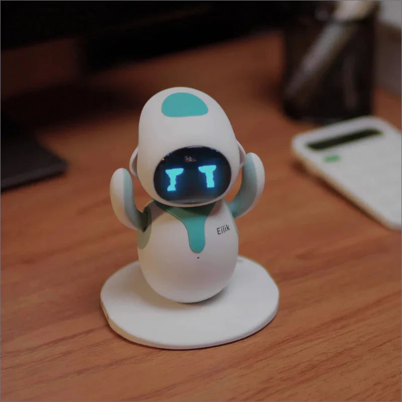 Eilik AI Smart Robot with Emotional Interaction Cute Blue/Pink Multiple Modes