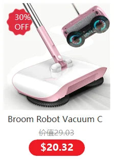 Automatic Smart Robot Vacuum Cleaner Small Vacuum Cleaners Sweeping Robot Floor Dirt Auto Home USB Rechargeable Cleaning Machine