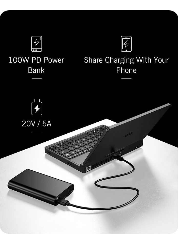 GPD pocket4 handheld mini laptop small portable operation and maintenance game office 8.8-inch touch screen