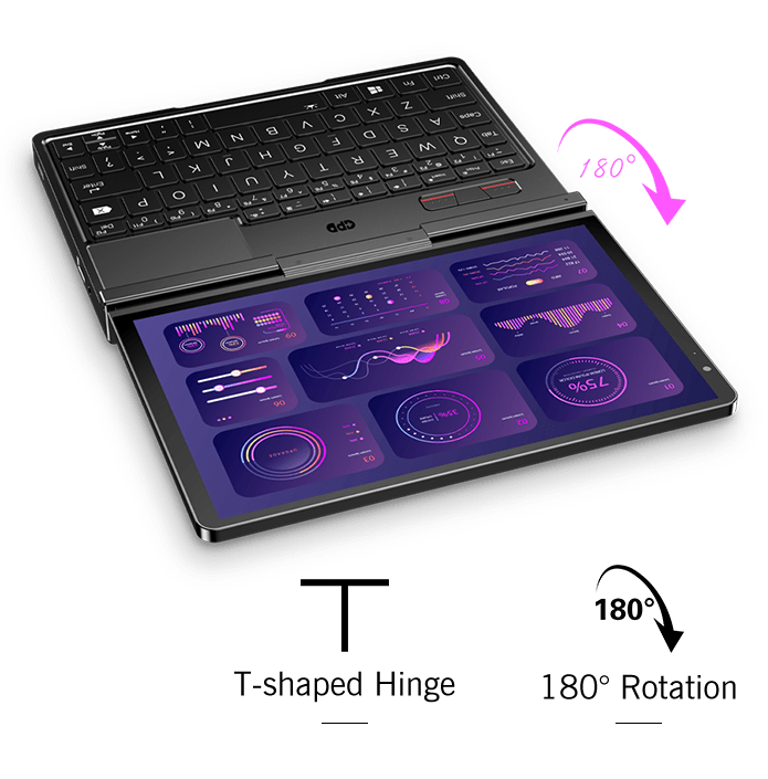 GPD pocket4 handheld mini laptop small portable operation and maintenance game office 8.8-inch touch screen