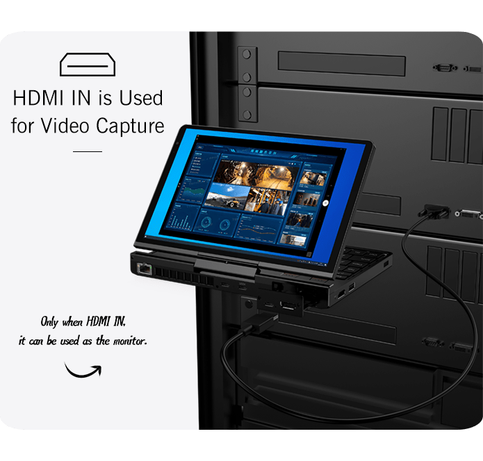 GPD pocket4 handheld mini laptop small portable operation and maintenance game office 8.8-inch touch screen